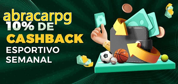 10% de bônus de cashback na abracarpg